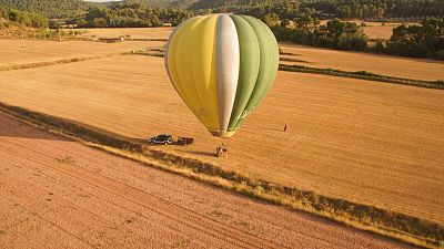 barcelona hot air balloon